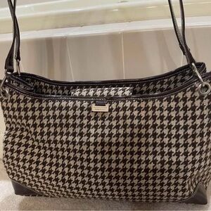 Kenneth Cole Houndstooth Shoulder Bag